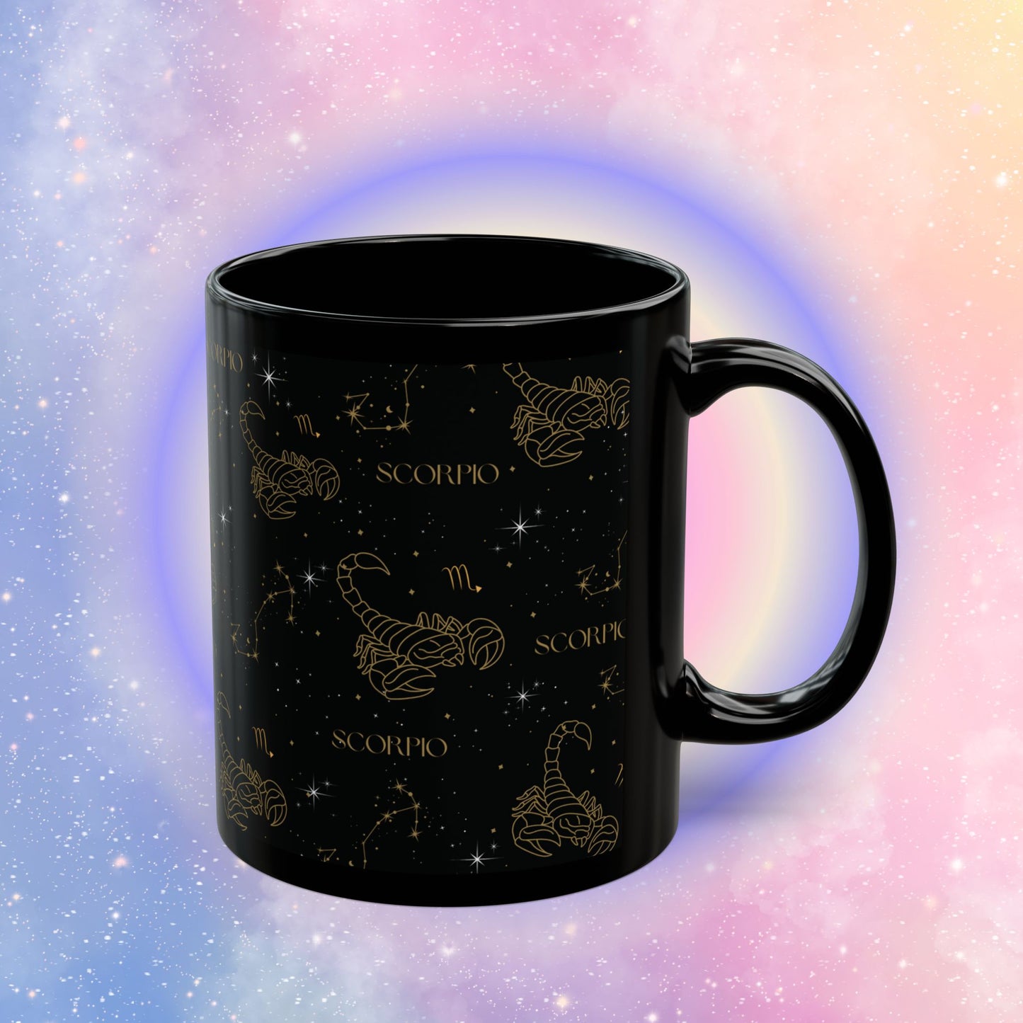Astrology Black Mug (11oz) – Celestial Gift for Astrology Lovers