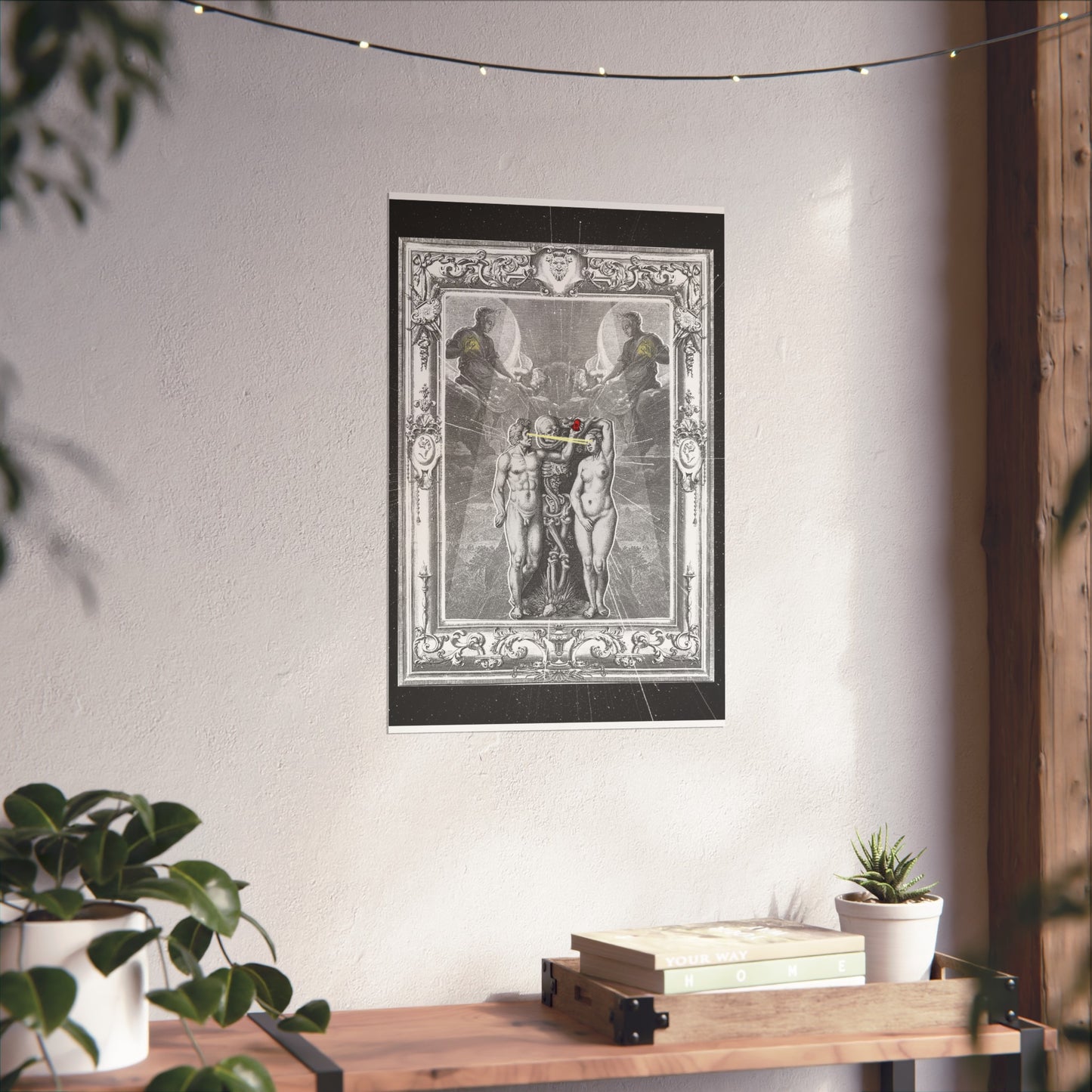 The Lovers | Wall Art Print