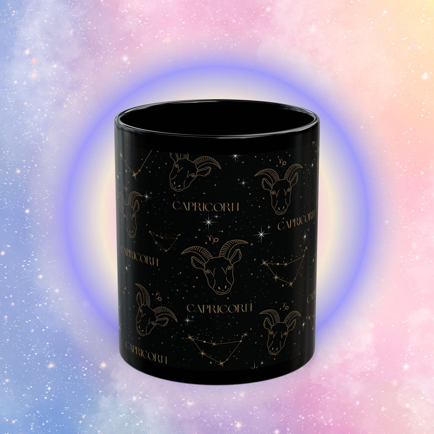 Astrology Black Mug (11oz) – Celestial Gift for Astrology Lovers