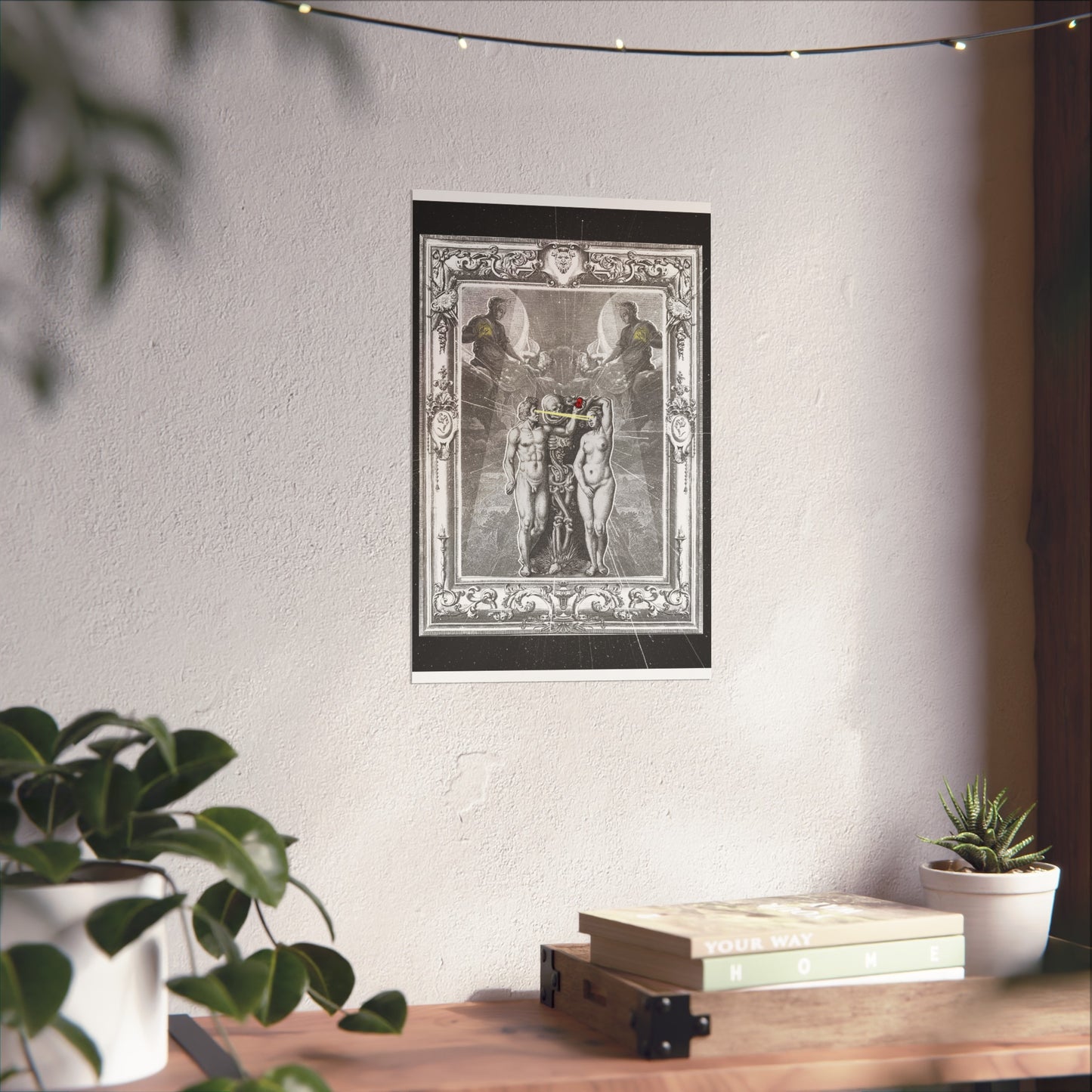 The Lovers | Wall Art Print