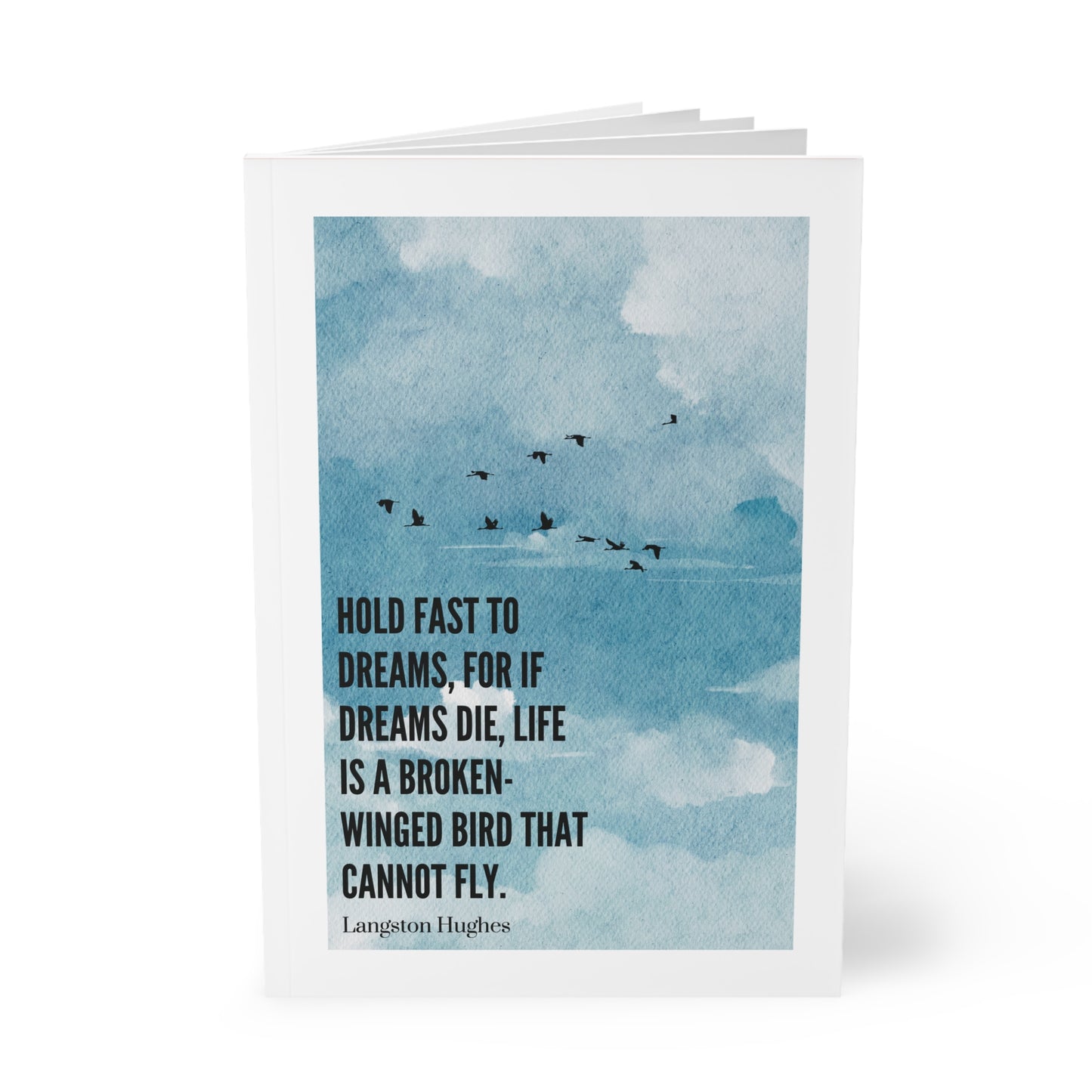 Langston Hughes Dream Quote Softcover Notebook