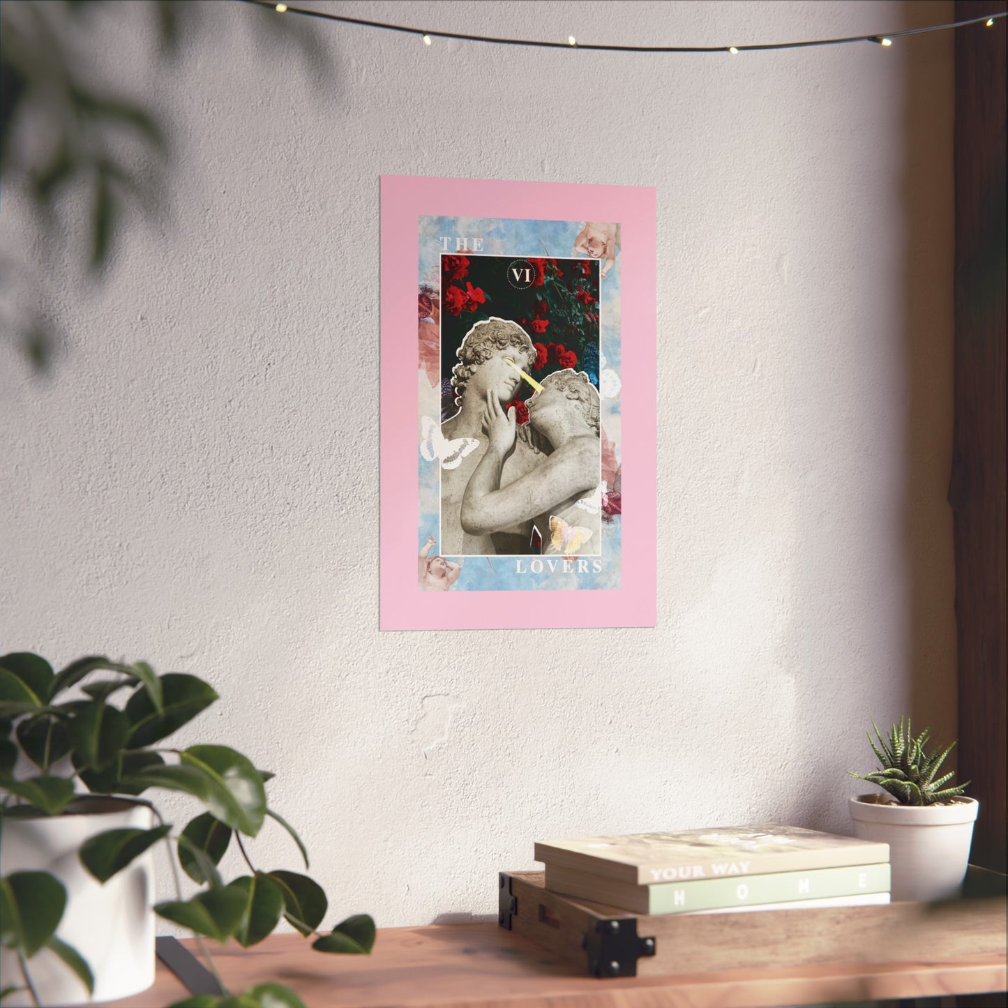The Lovers VI Tarot | Wall Art Print