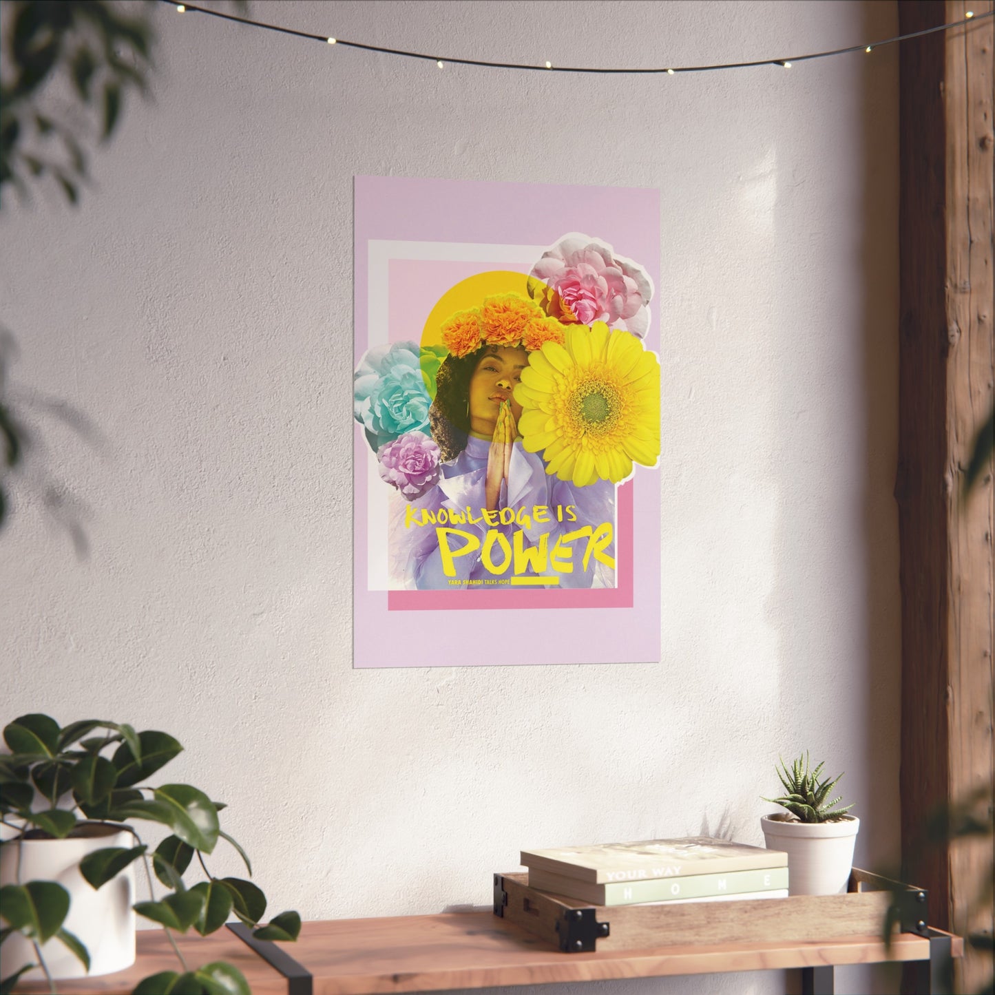 Knowledge is Power | Wall Art Print