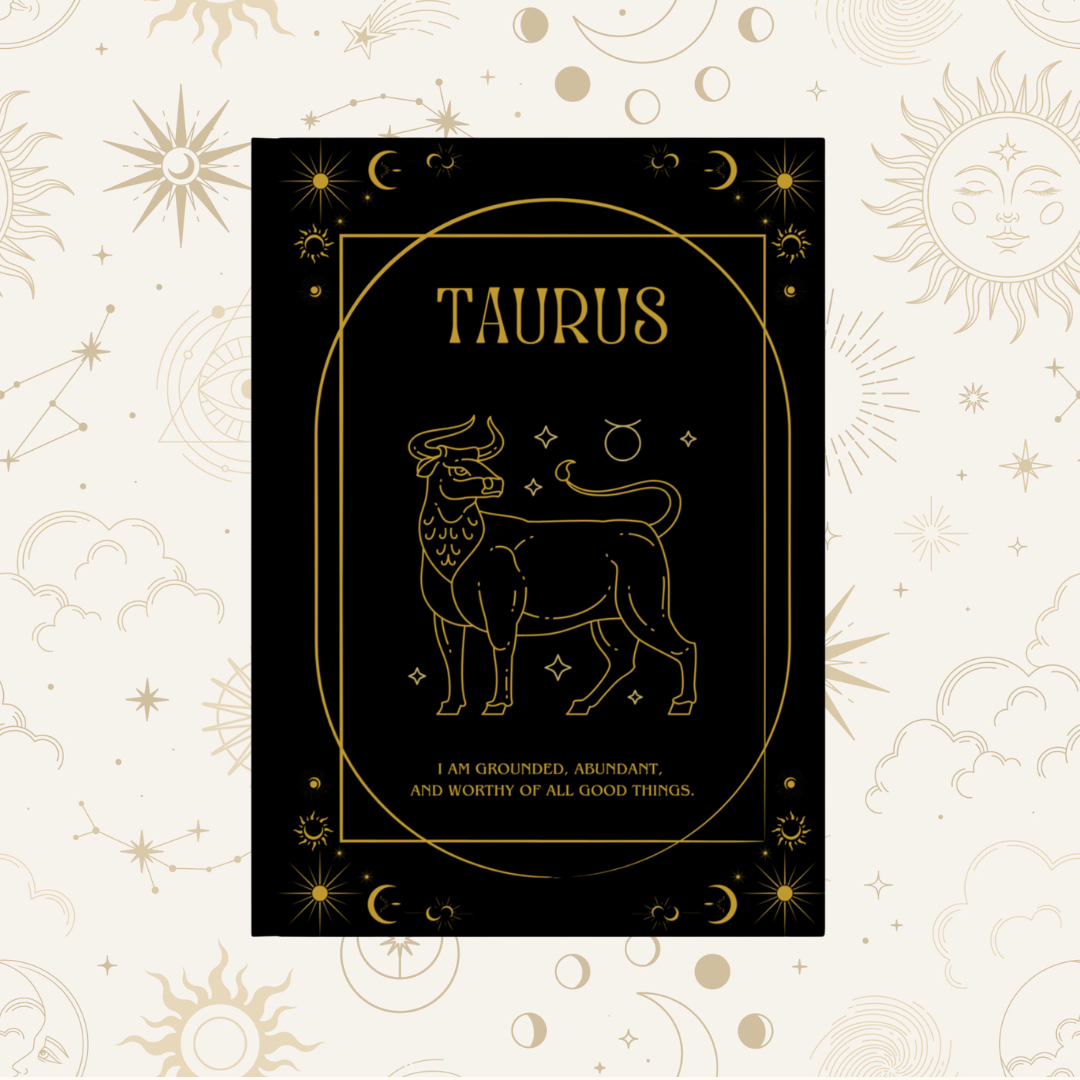 Celestial Hardback Zodiac Journal, A5