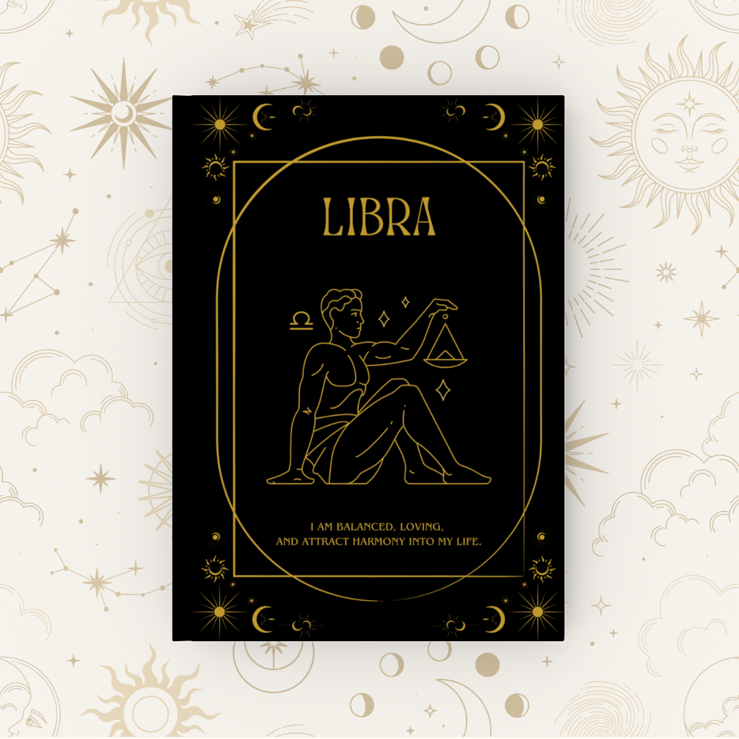 Celestial Hardback Zodiac Journal, A5
