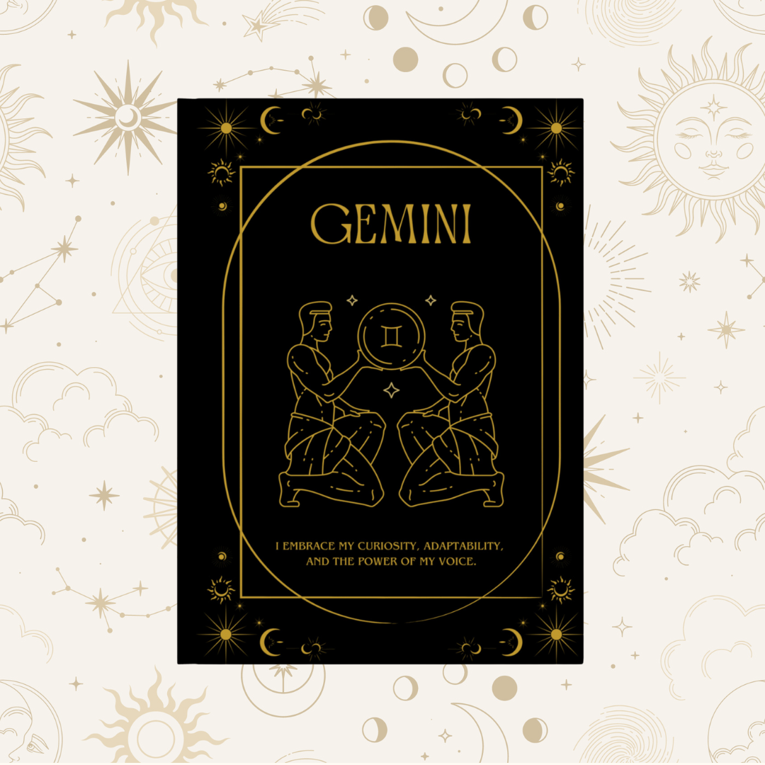 Celestial Hardback Zodiac Journal, A5