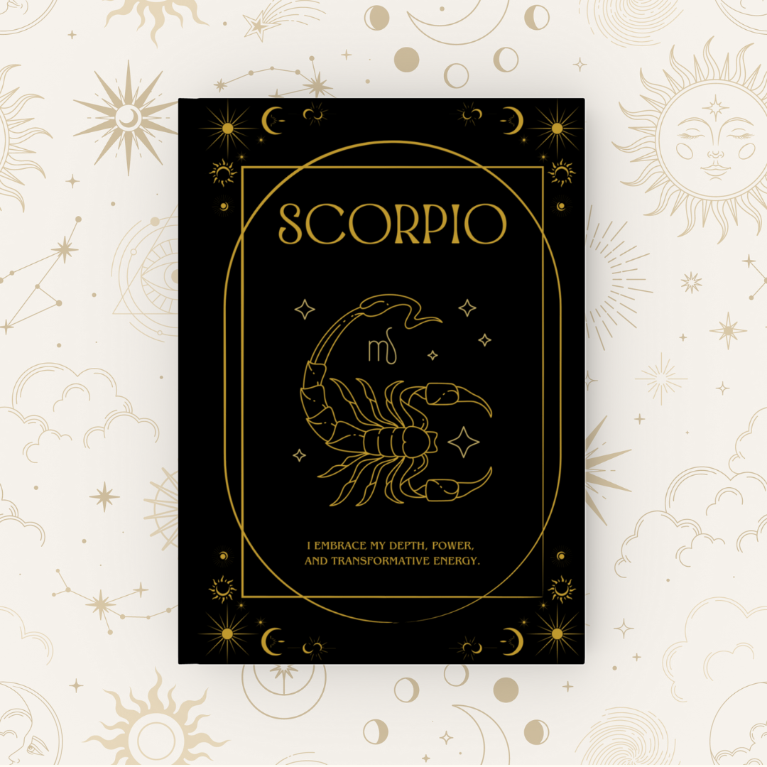 Celestial Hardback Zodiac Journal, A5