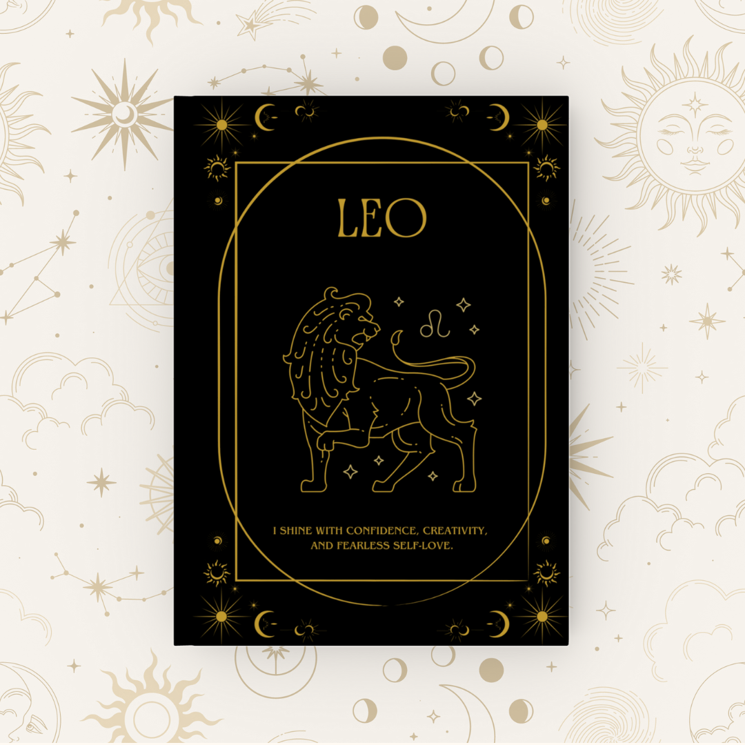 Celestial Hardback Zodiac Journal, A5