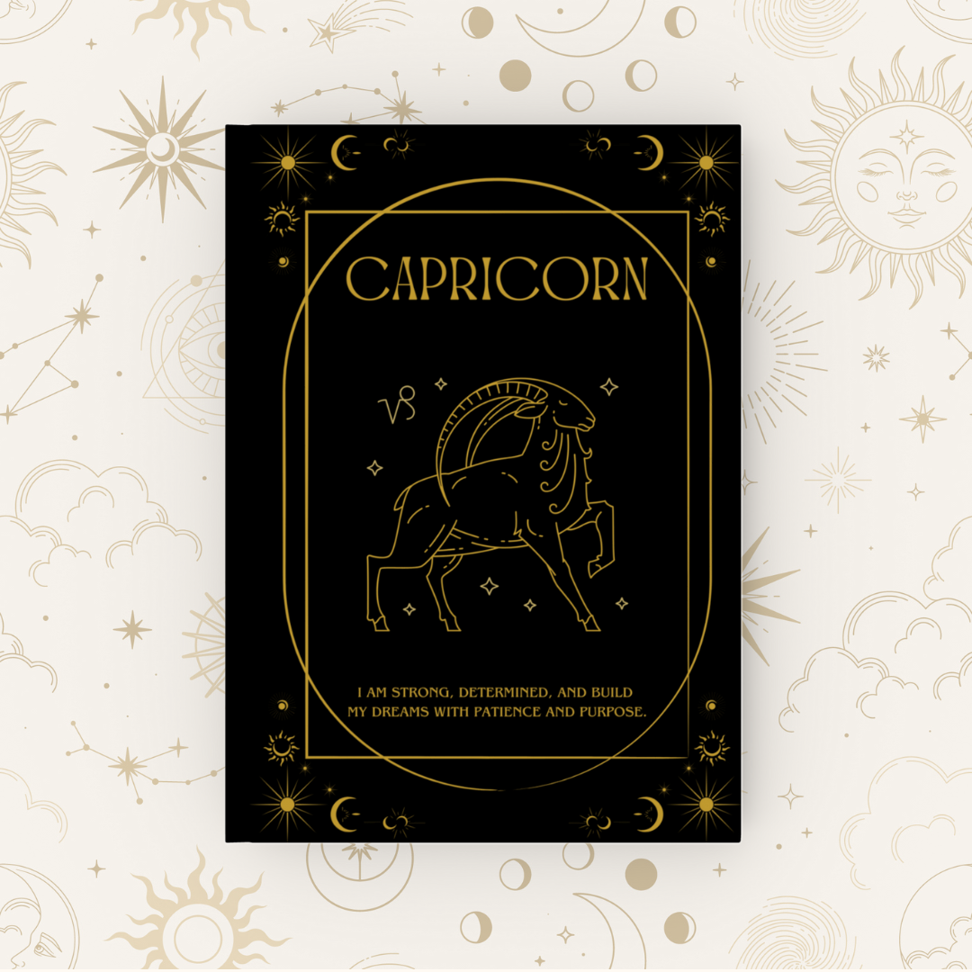 Celestial Hardback Zodiac Journal, A5