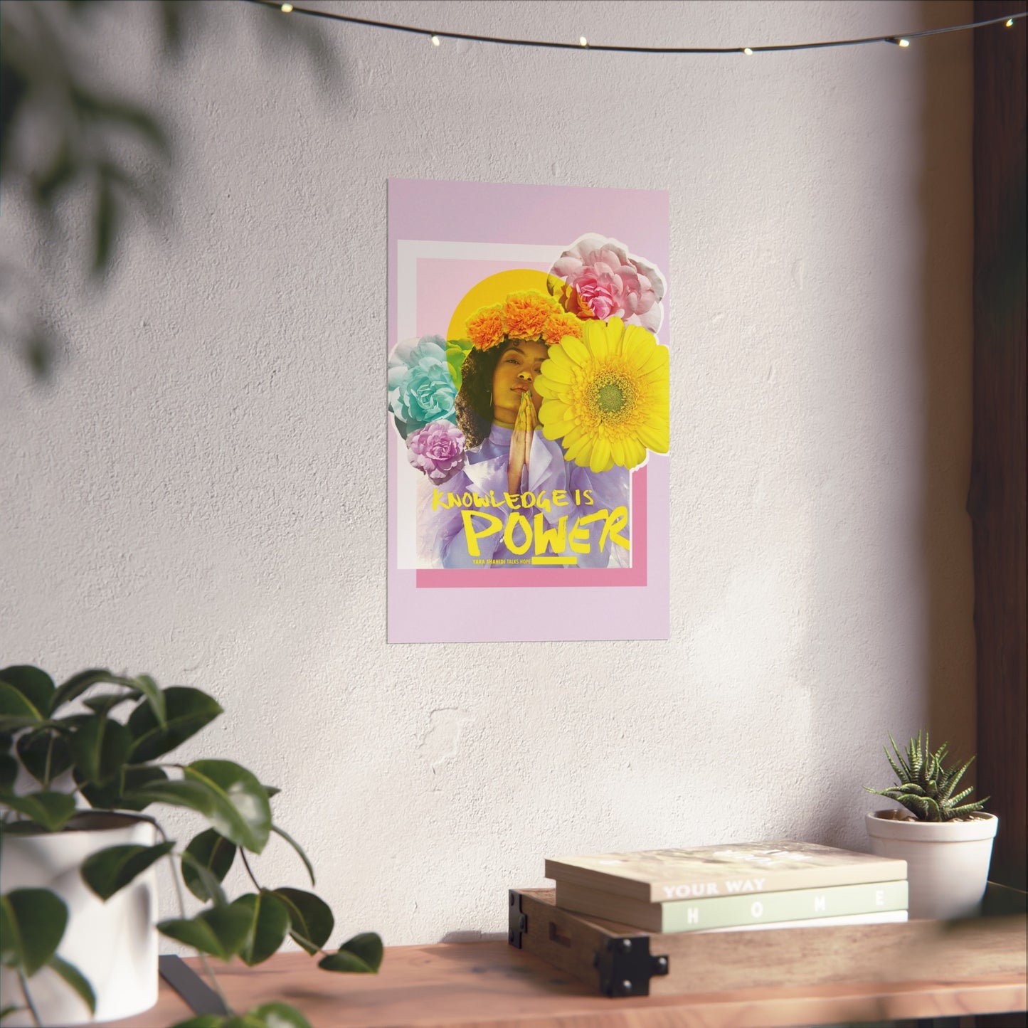Knowledge is Power | Wall Art Print