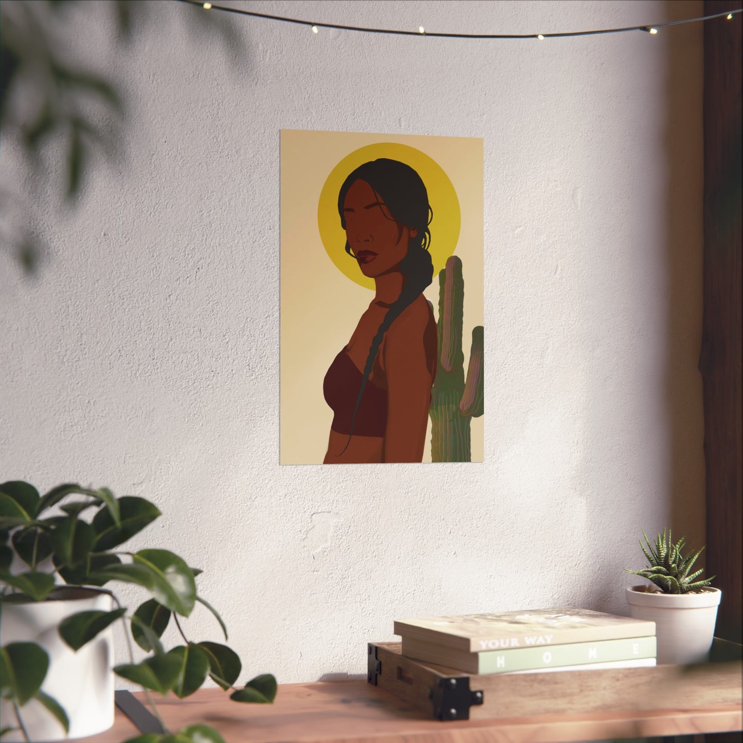 Desert Muse | Wall Art Print
