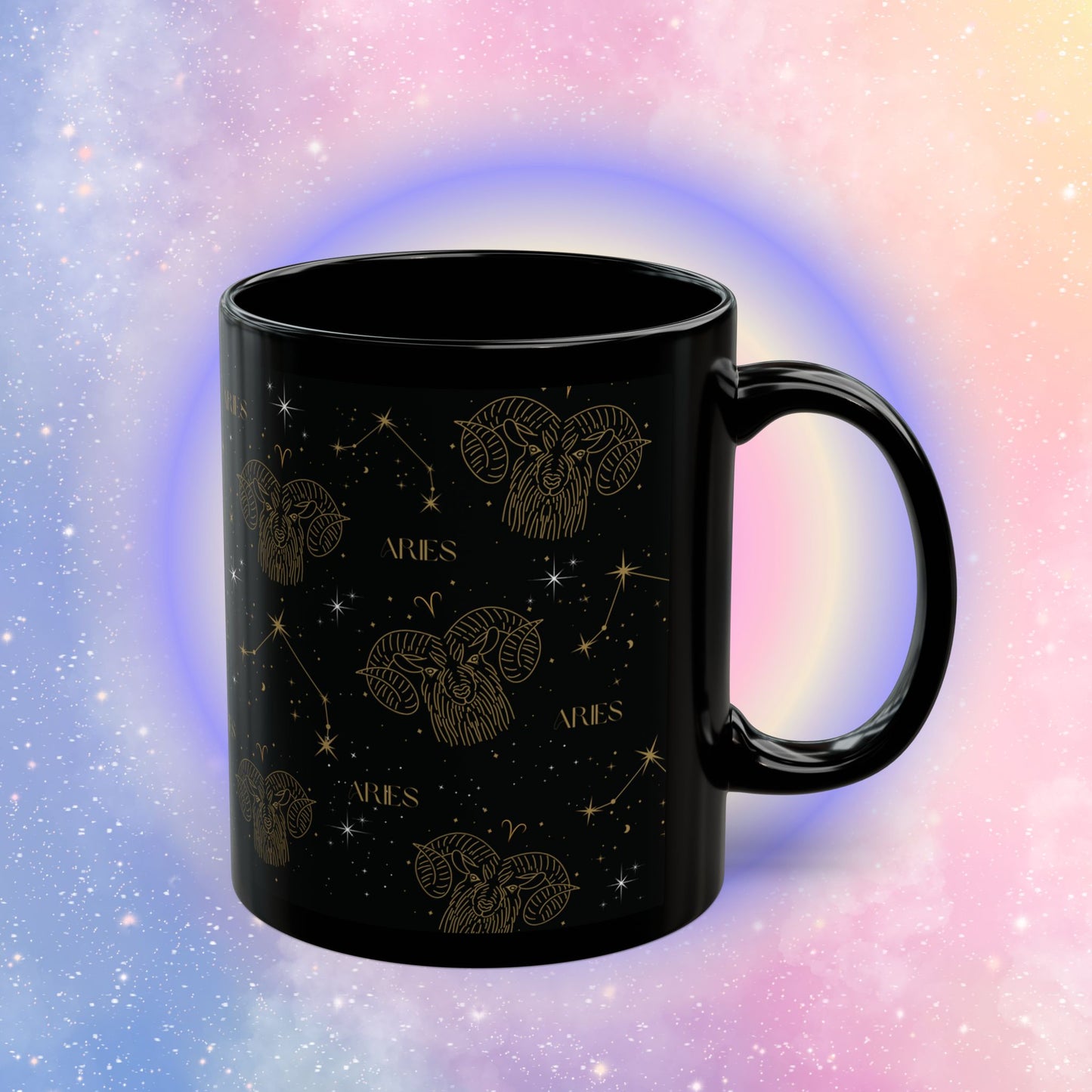 Astrology Black Mug (11oz) – Celestial Gift for Astrology Lovers