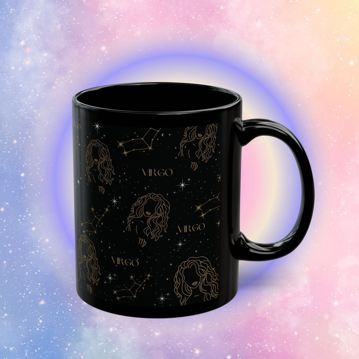 Astrology Black Mug (11oz) – Celestial Gift for Astrology Lovers