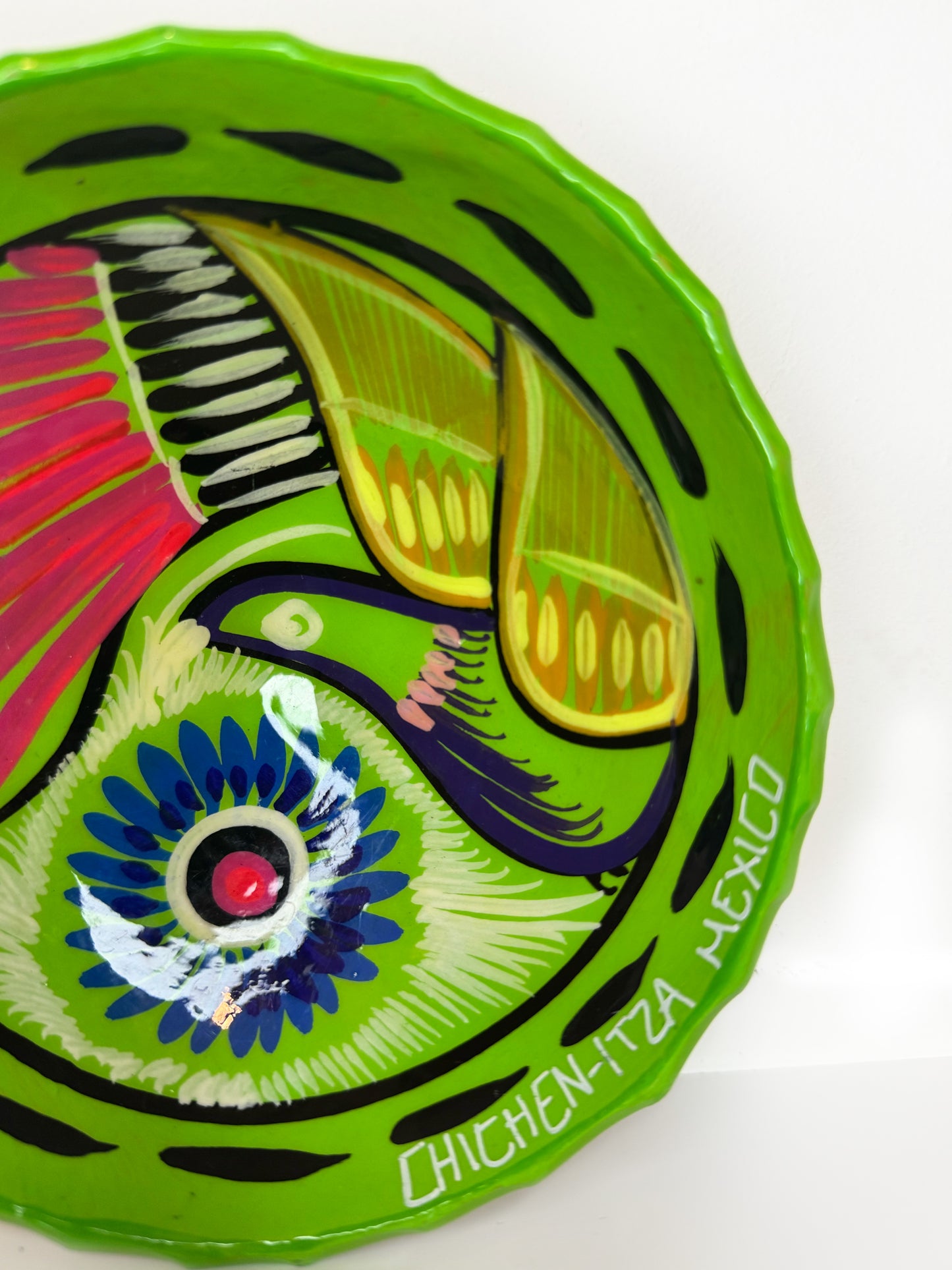 Green Mexican Decorative Bowl