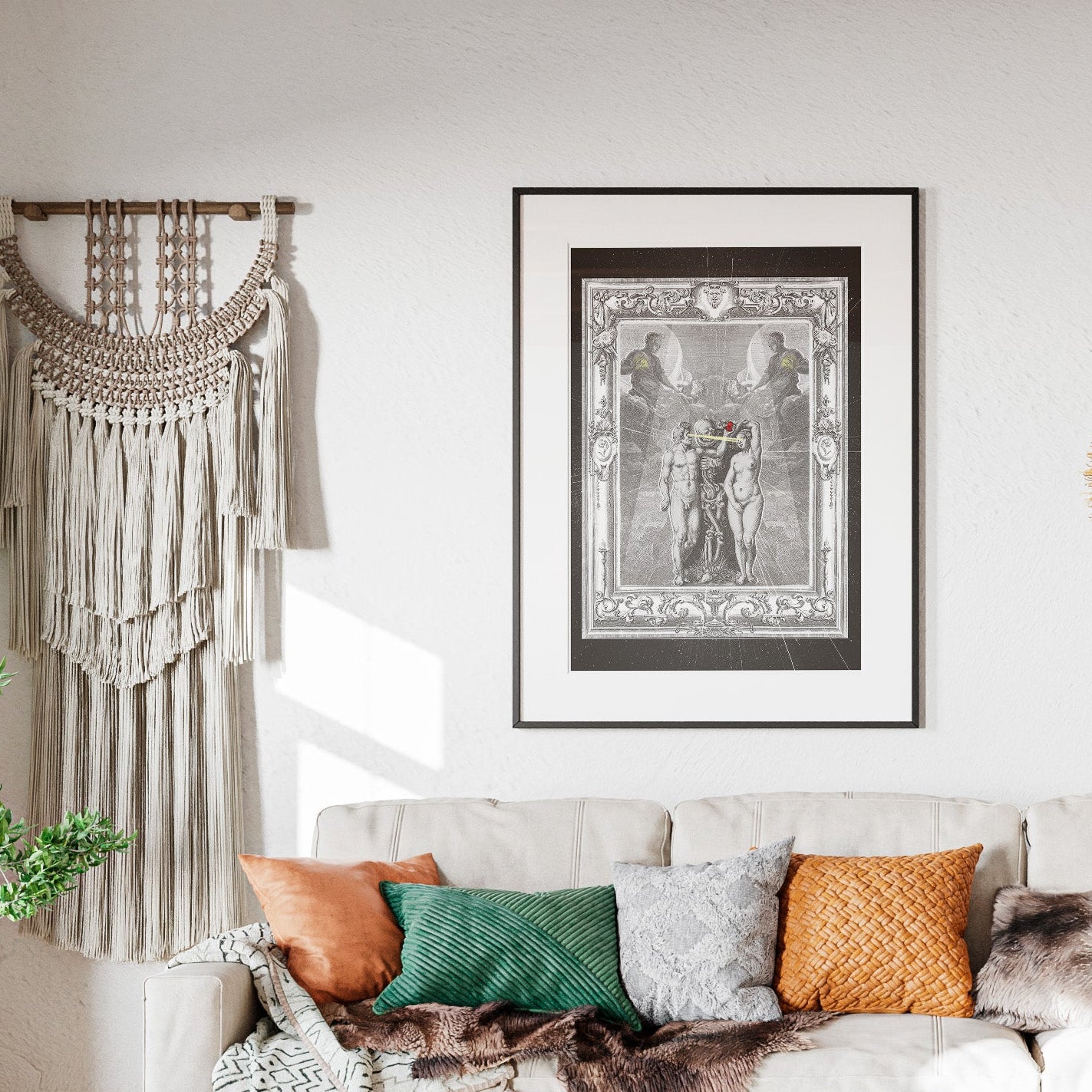 The Lovers | Wall Art Print