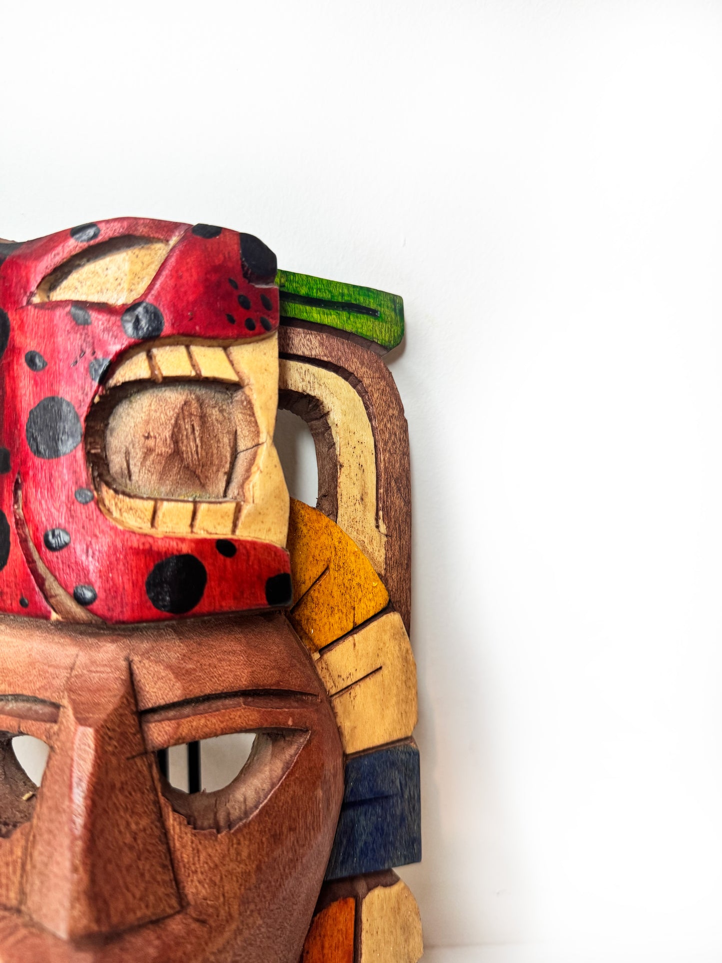 Multi-coloured Traditional Mexican Mask