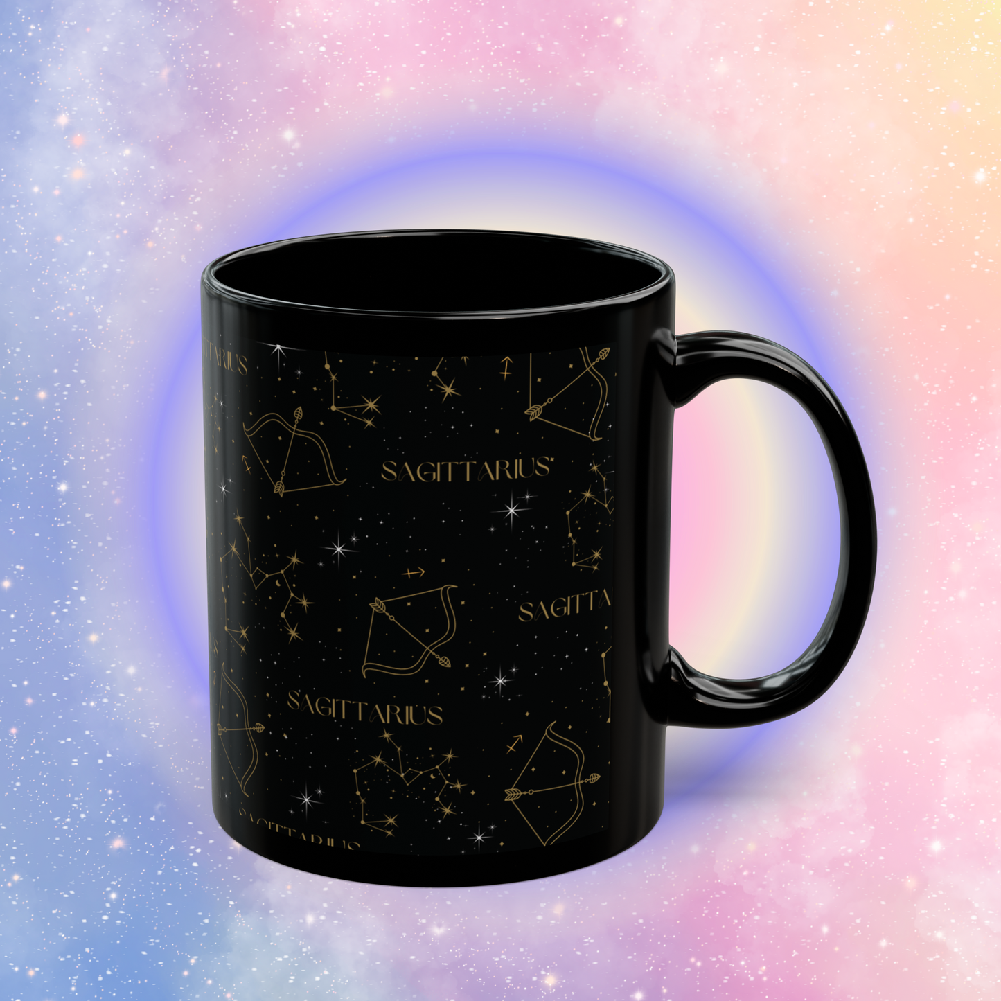 Astrology Black Mug (11oz) – Celestial Gift for Astrology Lovers