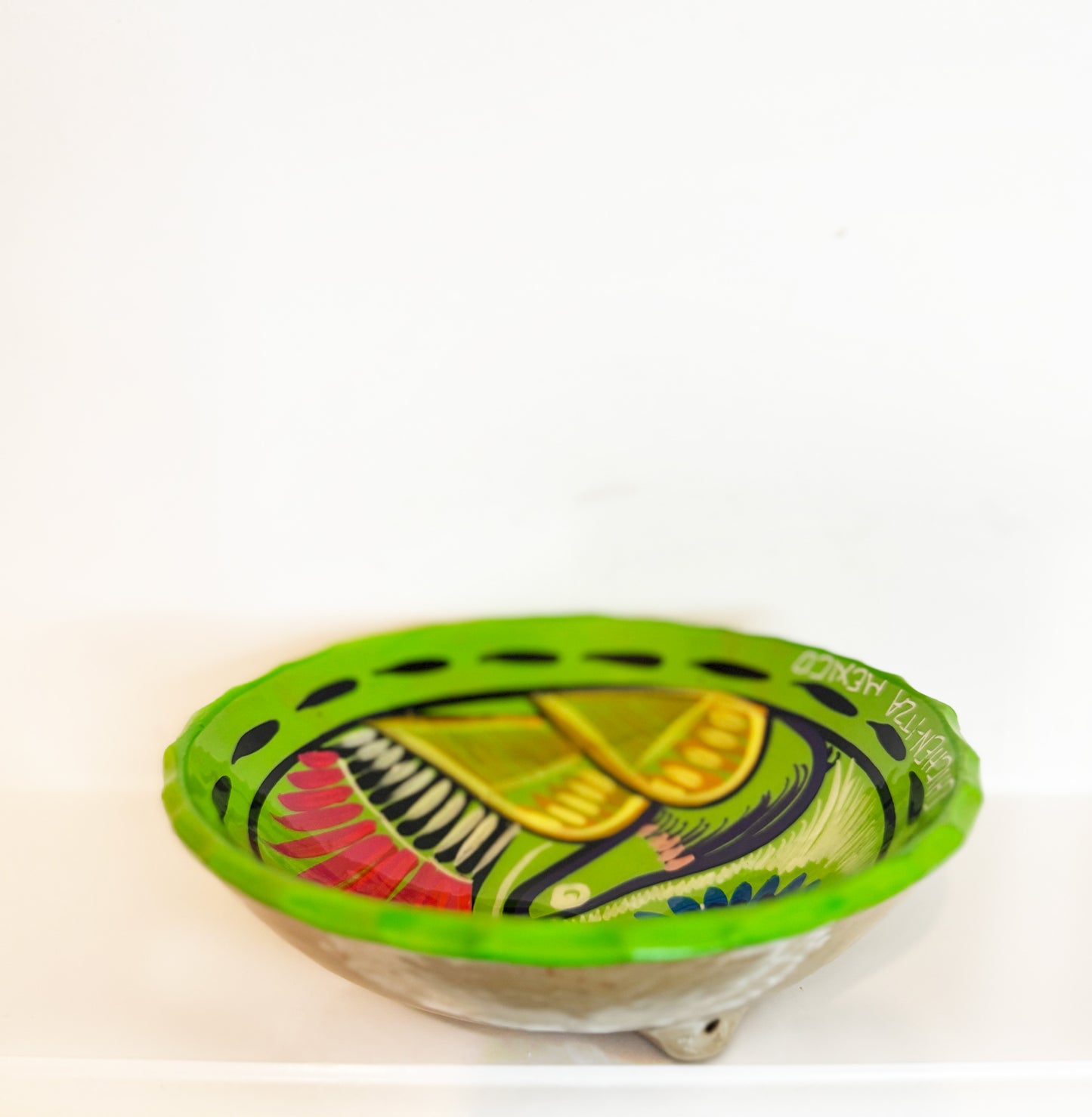 Green Mexican Decorative Bowl