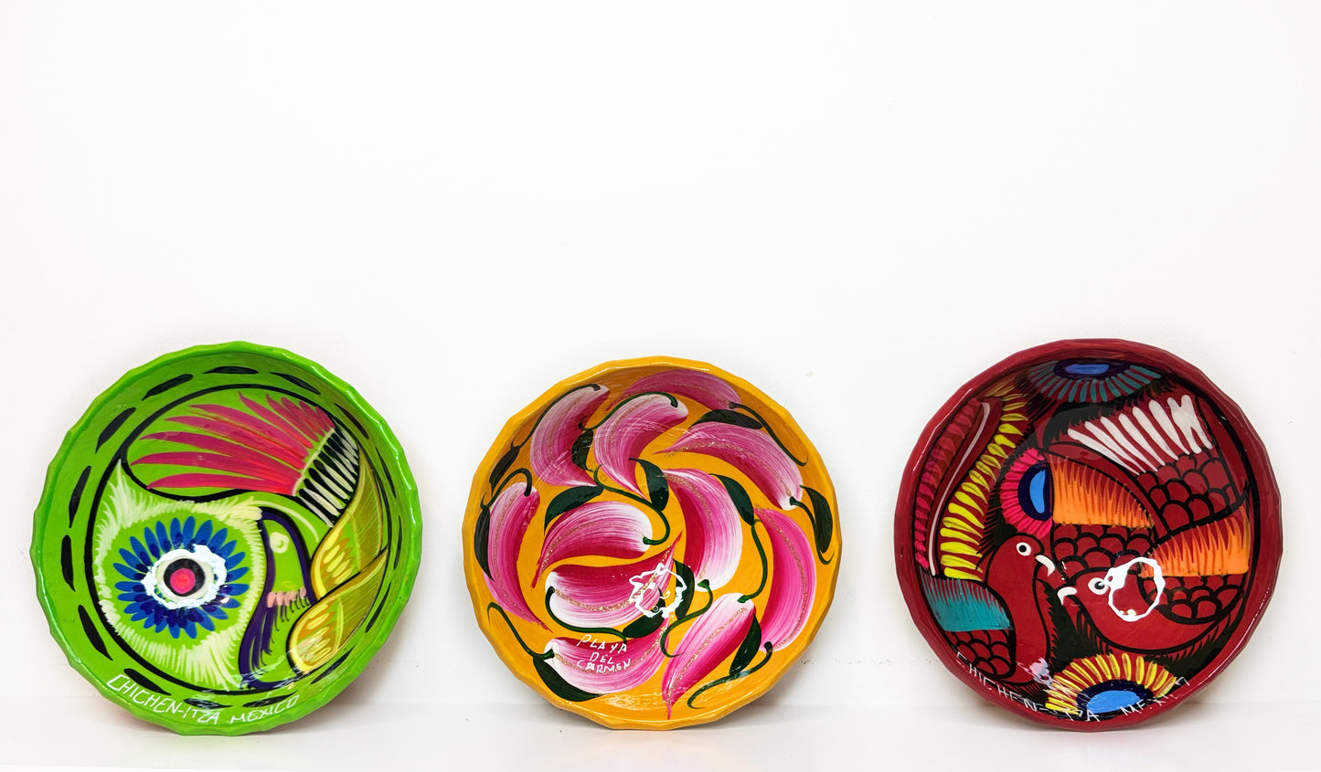 Red Mexican Decorative Bowl