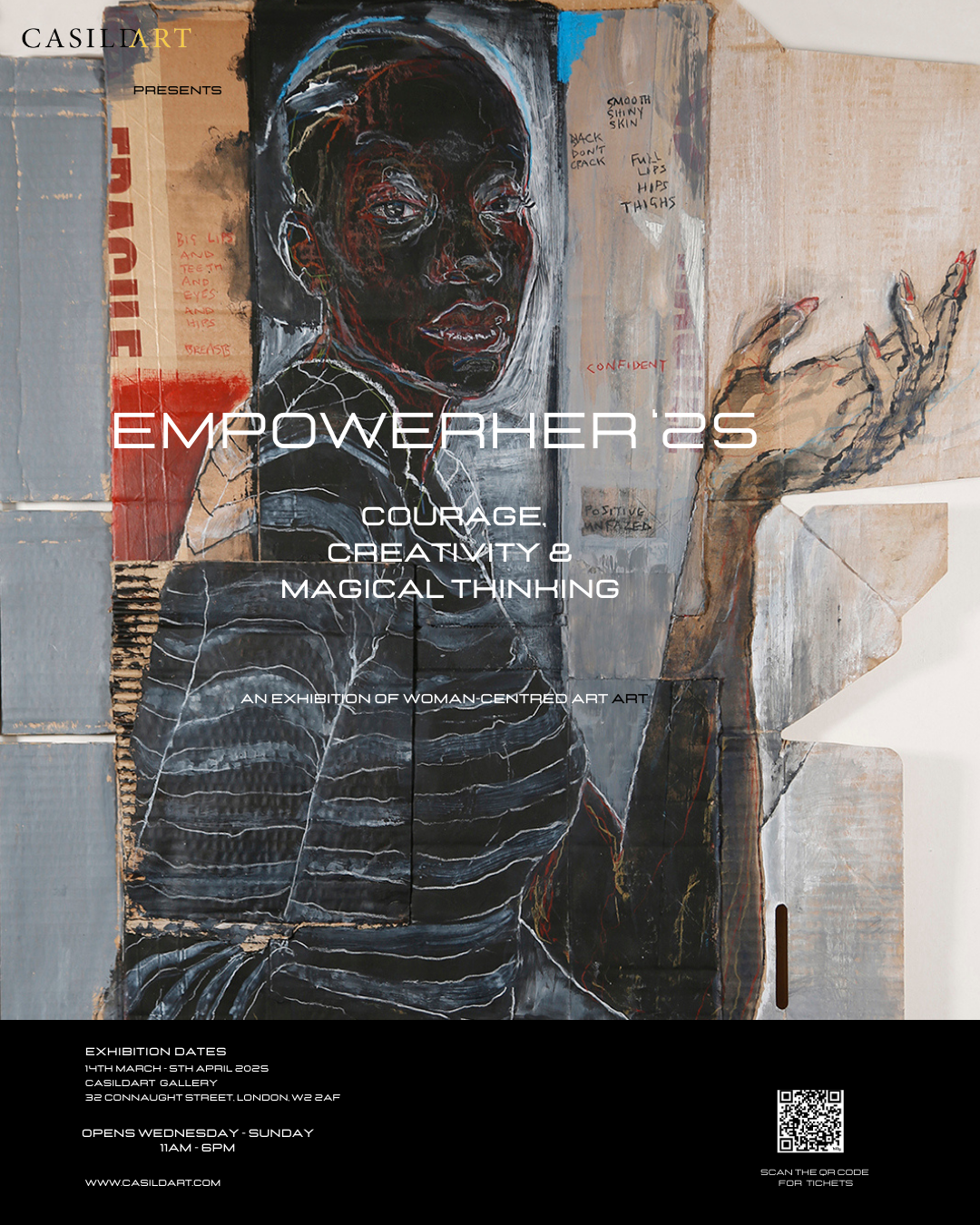 EmpowerHER'25: Creativity, Courage & Magical Thinking Exhibition