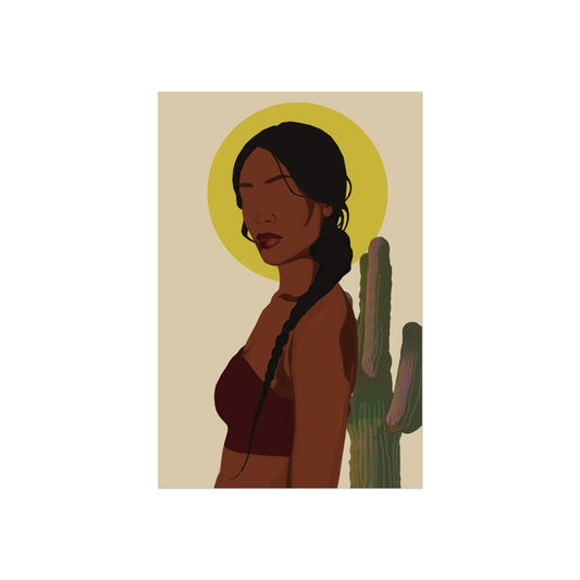 Desert Muse | Wall Art Print