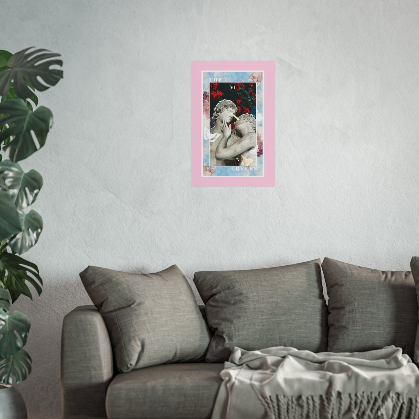 The Lovers VI Tarot | Wall Art Print