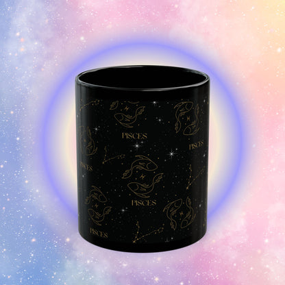 Astrology Black Mug (11oz) – Celestial Gift for Astrology Lovers