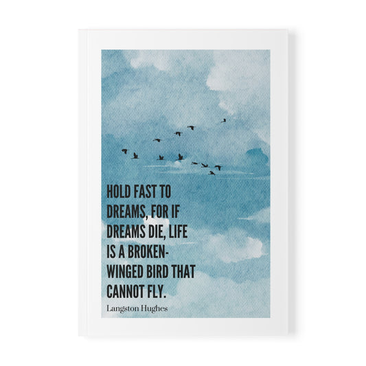 Langston Hughes Dream Quote Softcover Notebook