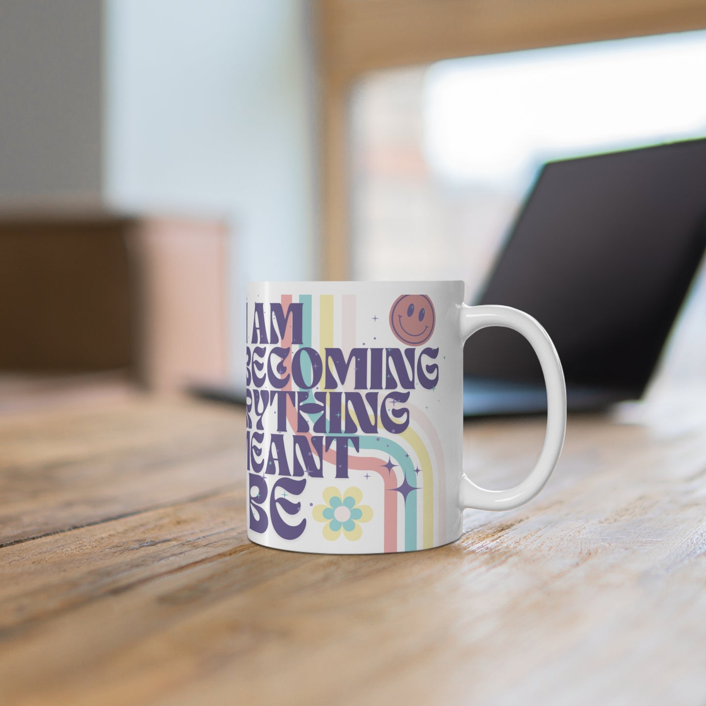 I Am Becoming Affirmation Mug, 11oz