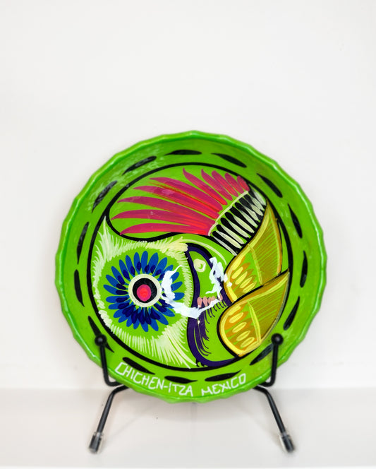 Green Mexican Decorative Bowl